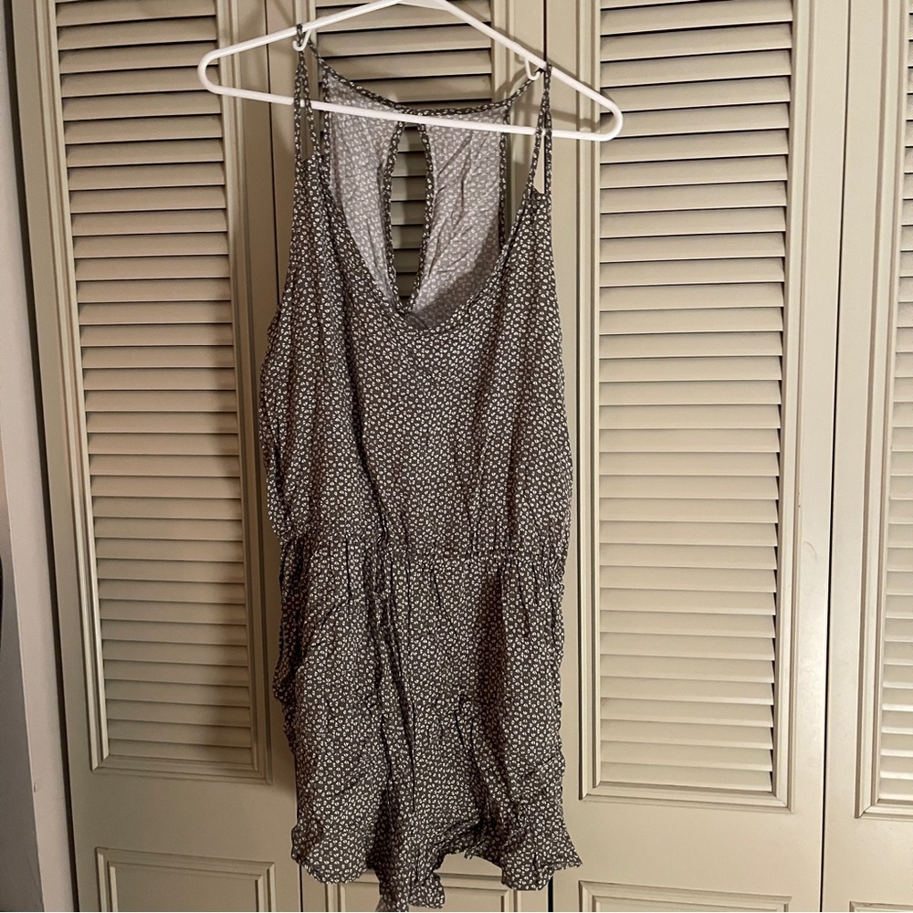 Abercrombie green romper